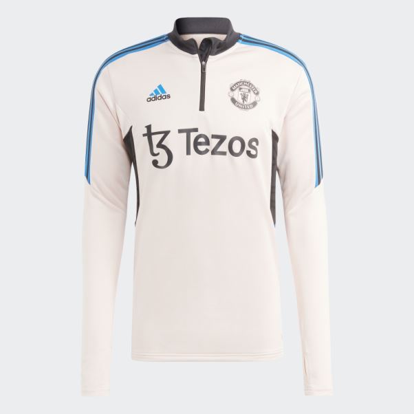 Manchester United Condivo 22 Training Top Icey Rose Adidas