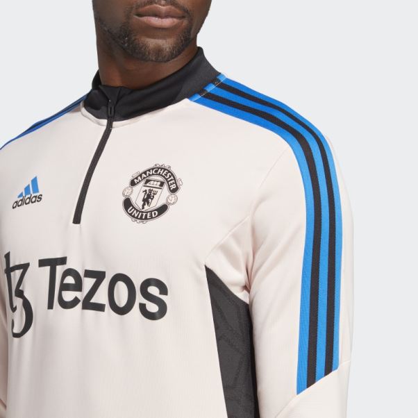 Manchester United Condivo 22 Training Top Icey Rose Adidas