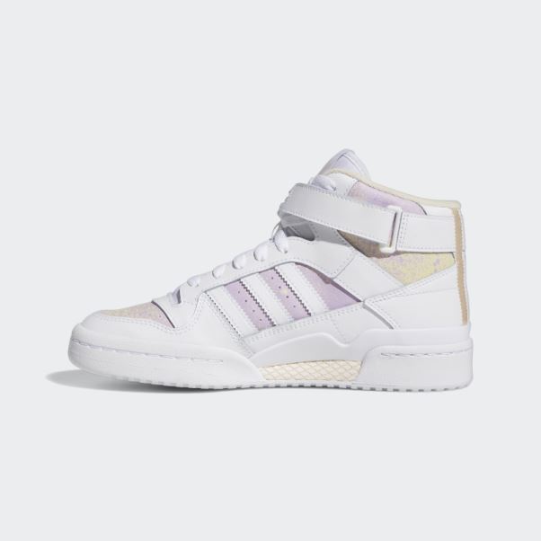 Adidas Forum Mid Chaussures Orange