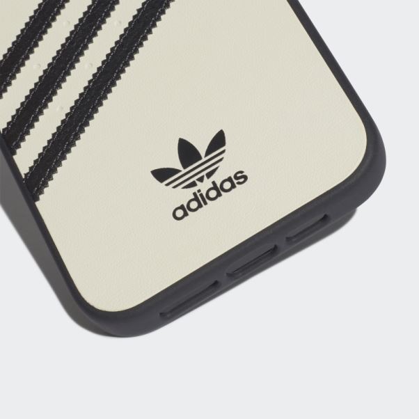 Adidas Ou étui Moulé Pu Pour Iphone 13 Pro Max Blanc Chaud