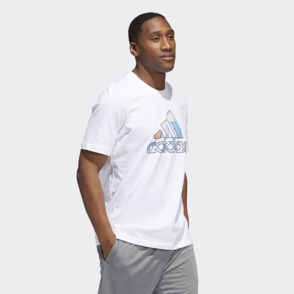Adidas Botg Badge Of Sport T-shirt Graphique Blanc