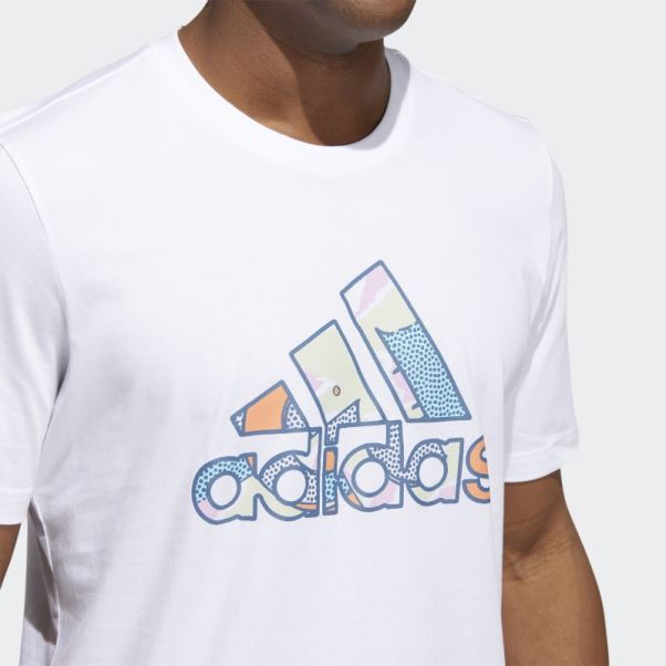 Adidas Botg Badge Of Sport T-shirt Graphique Blanc