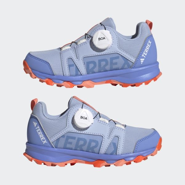 Chaussures De Course Sur Sentier Terrex Agravic Boa Or Adidas