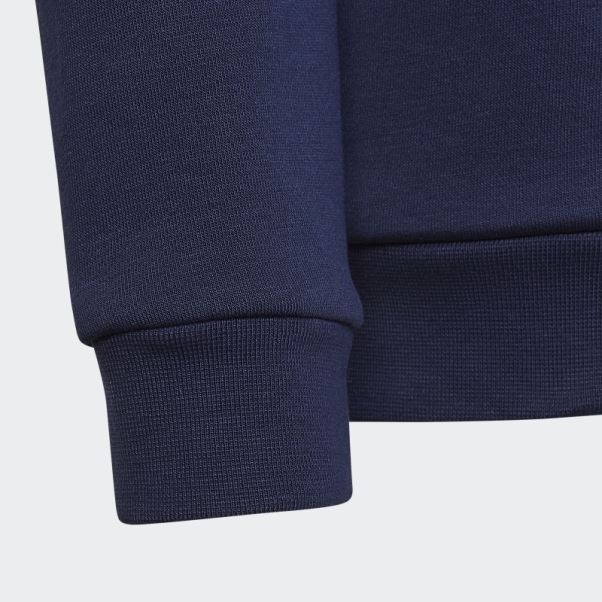 Sweat Demi-zip Adicolor Night Indigo Adidas