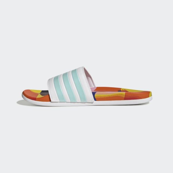 Adidas Adilette Confort Blanc