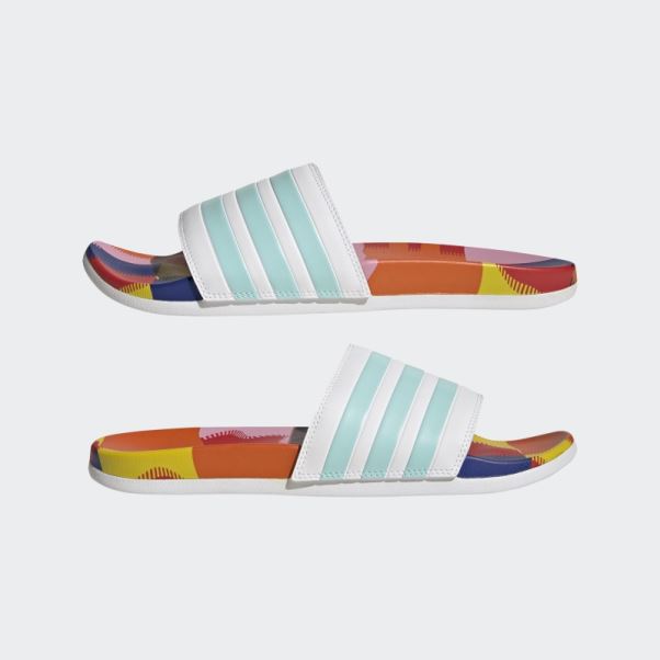 Adidas Adilette Confort Blanc