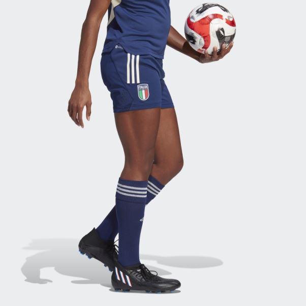 Short Italy Tiro 23 Pro Bleu Foncé Adidas