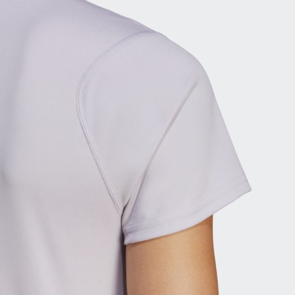 Adidas X Parley Running T-shirt Argent Aube Chaud