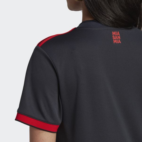 Mode Nuit Gris Adidas Fc Bayern 22/23 Troisième Maillot