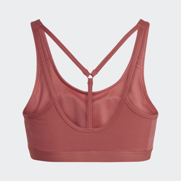 Soutien-gorge à Maintien Moyen Coreessentials Adidas Rouge