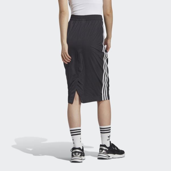 Jupe Longue Piste Adicolor Classics Noir Adidas