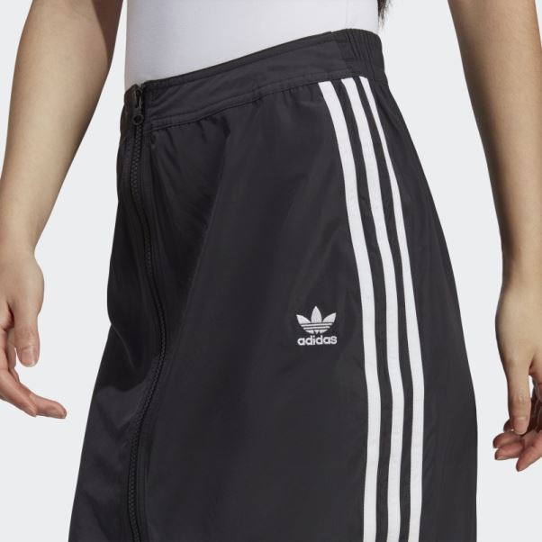 Jupe Longue Piste Adicolor Classics Noir Adidas