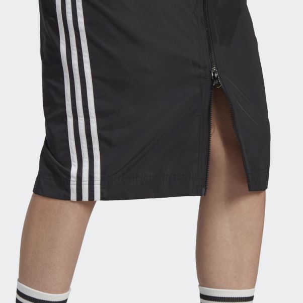 Jupe Longue Piste Adicolor Classics Noir Adidas