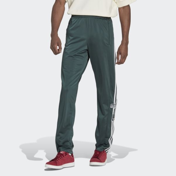 Pantalon De Survêtement Adidas Adicolor Classics Adibreak Vert Minéral