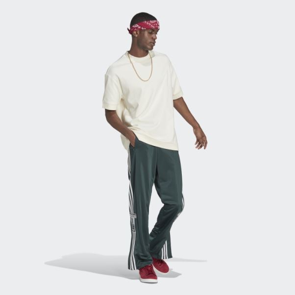 Pantalon De Survêtement Adidas Adicolor Classics Adibreak Vert Minéral