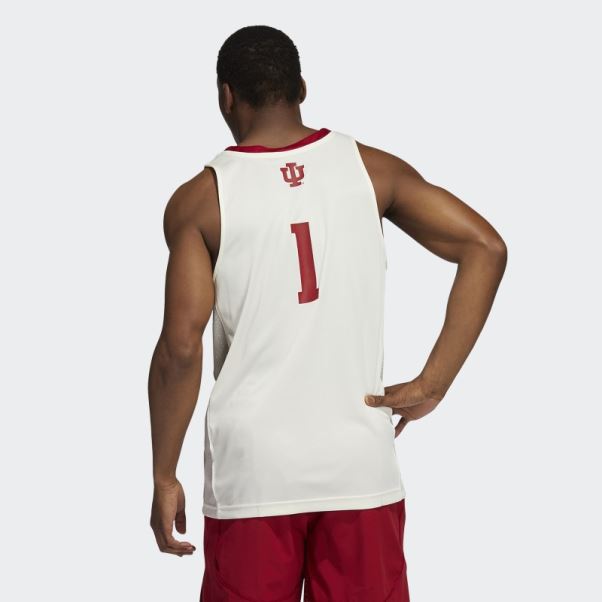 Maillot Ncaa Swingman Blanc Adidas