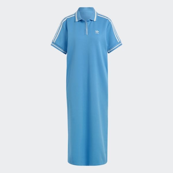 Robe Adidas Thebe Magugu Reg Bleu