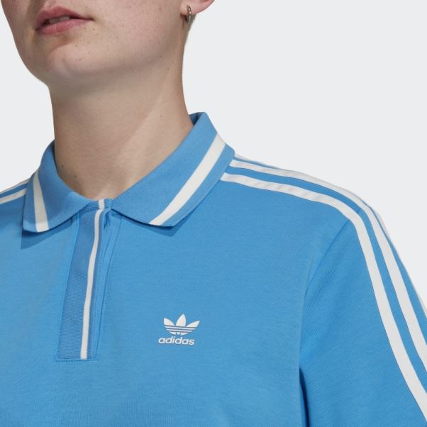 Robe Adidas Thebe Magugu Reg Bleu