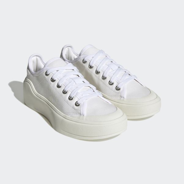 Chaussures Adidas By Stella Mccartney Blanches Mode