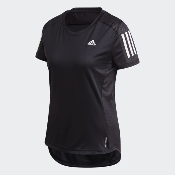 T-shirt Adidas Own The Run Noir