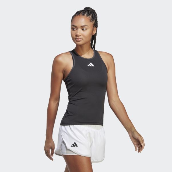 Débardeur Adidas Club Tennis Noir