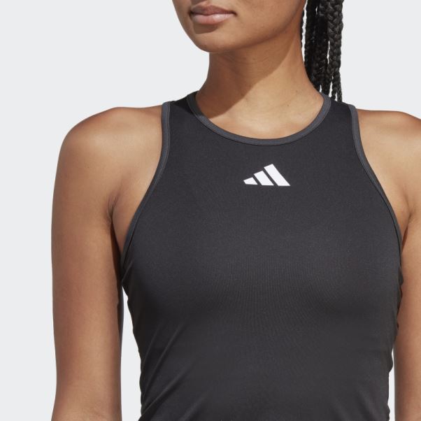 Débardeur Adidas Club Tennis Noir