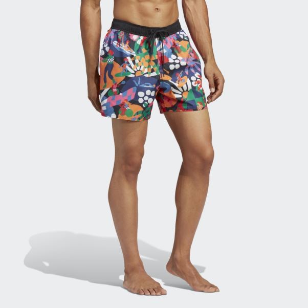 Short De Bain Adidas X Farm Noir (non Genré) Chaud