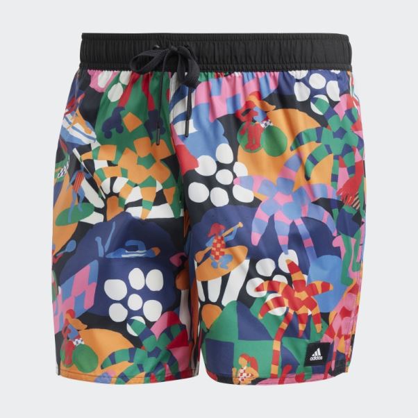 Short De Bain Adidas X Farm Noir (non Genré) Chaud