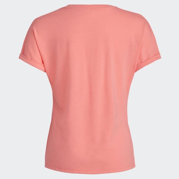 Tee-shirt Dolman (taille Allongée) Adidas Rouge Acide