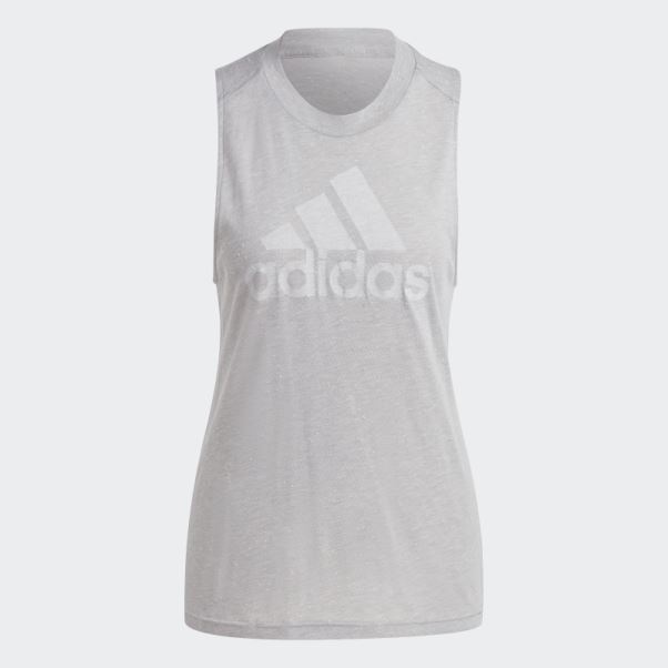 Débardeur Adidas Future Icons Winners 3.0 Gris Moyen