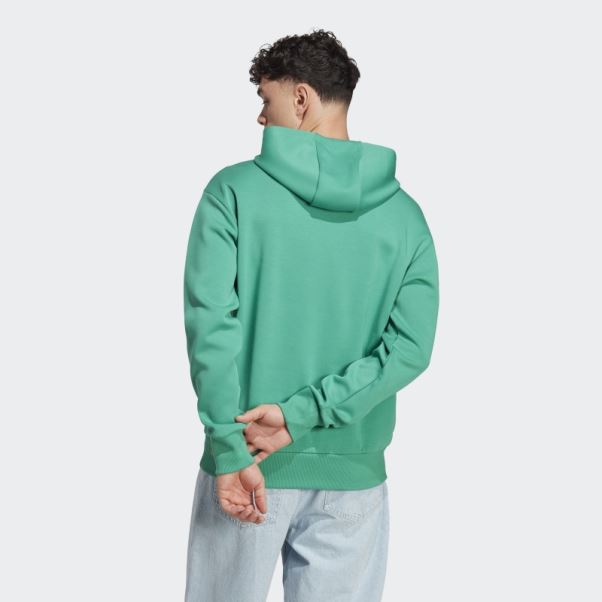 Future Icons Badge Of Sport Sweat à Capuche Adidas Court Vert