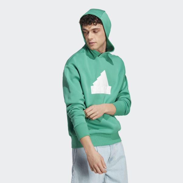 Future Icons Badge Of Sport Sweat à Capuche Adidas Court Vert