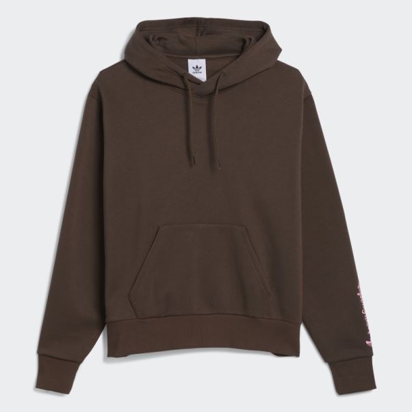 Sweat à Capuche Adidas Shmoofoil Marron Peint (non Genré)