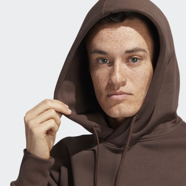 Sweat à Capuche Adidas Shmoofoil Marron Peint (non Genré)