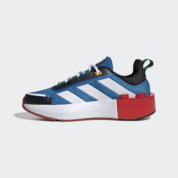 Adidas X Lego Tech Rnr Chaussures à Lacets Bleu Choc