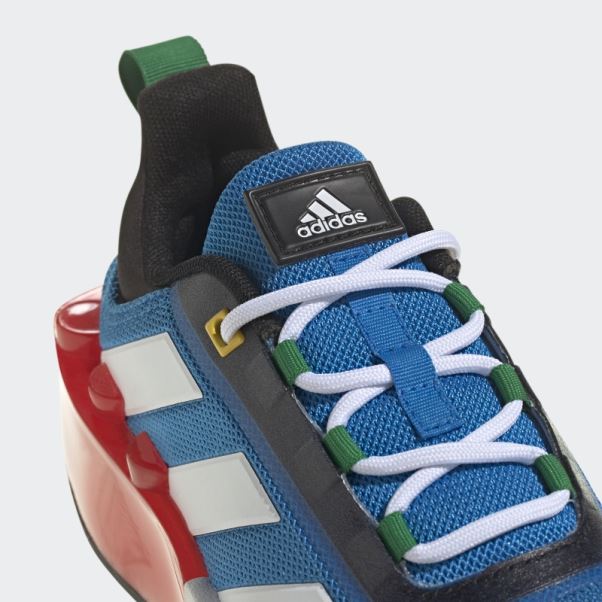 Adidas X Lego Tech Rnr Chaussures à Lacets Bleu Choc