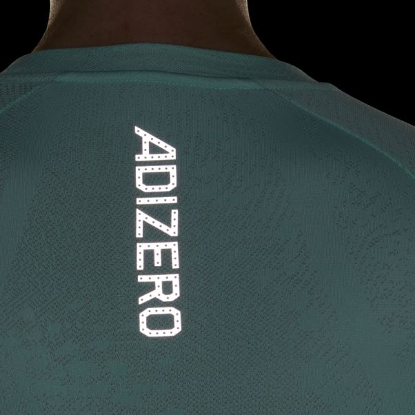 Adidas Adizero Running Haut à Manches Longues Vert