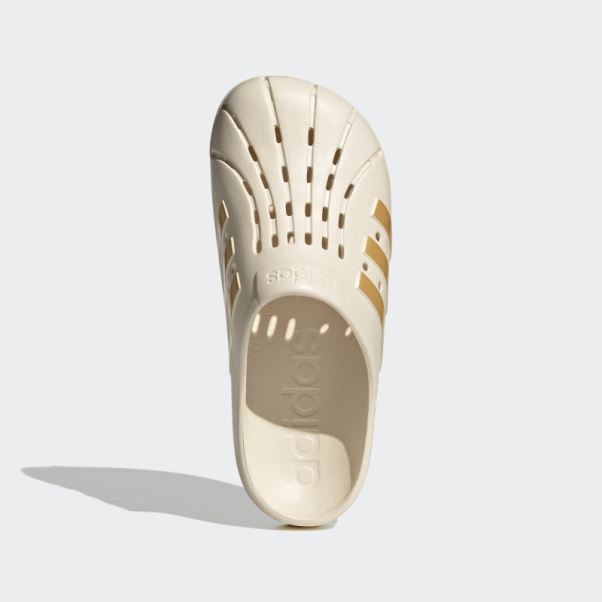 Adilette Sabots Blanc Adidas