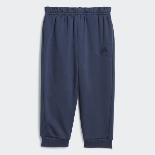 Survetement Polaire Bleu Marine Adidas