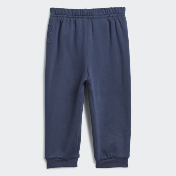 Survetement Polaire Bleu Marine Adidas