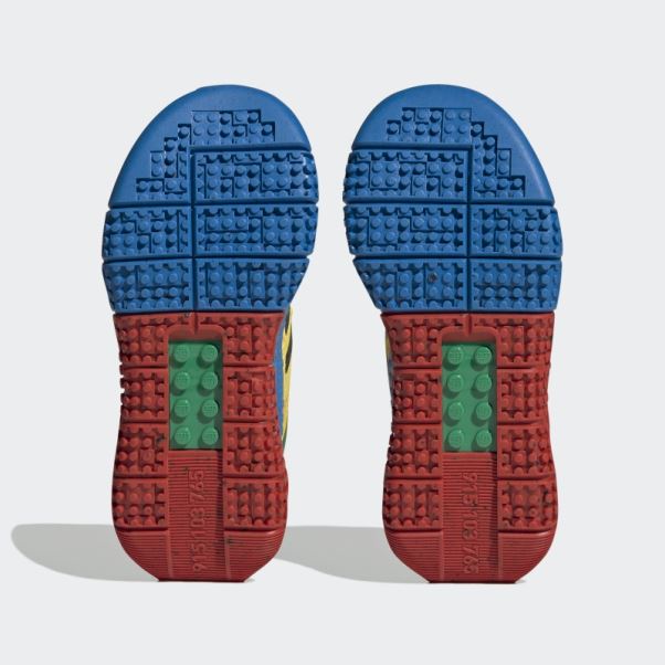 Adidas Dna X Lego Elastic Lace And Top Strap Shoes Hot Eqt Jaune