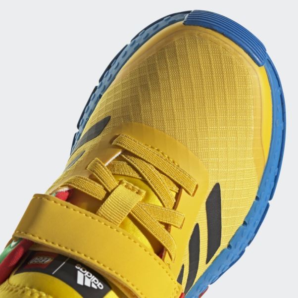 Adidas Dna X Lego Elastic Lace And Top Strap Shoes Hot Eqt Jaune