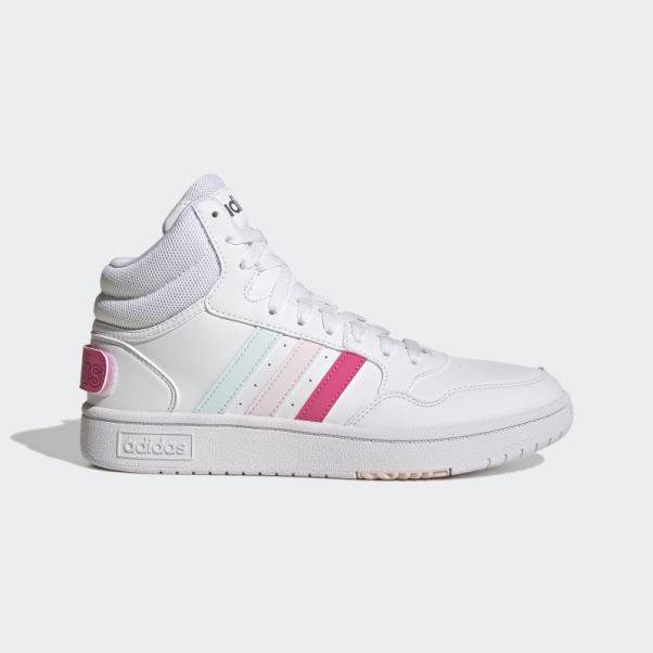 Adidas Hoops 3.0 Mid Classic Chaussures De La Journée Mondiale De L'amitié Blanc