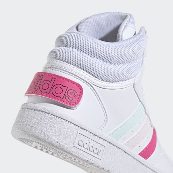 Adidas Hoops 3.0 Mid Classic Chaussures De La Journée Mondiale De L'amitié Blanc