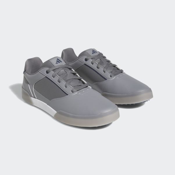 Adidas Retrocross Chaussures De Golf Sans Crampons Gris