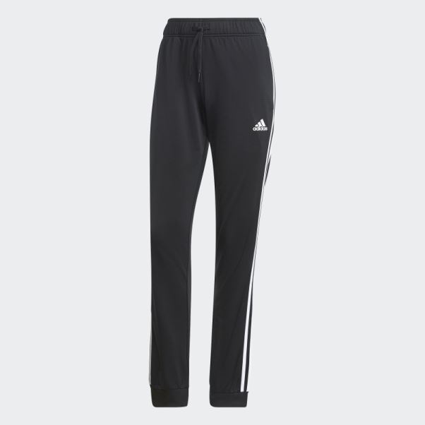 Pantalon De Survêtement Adidas Primegreen Essentials Warm-up Slim Tapered 3-stripes Noir