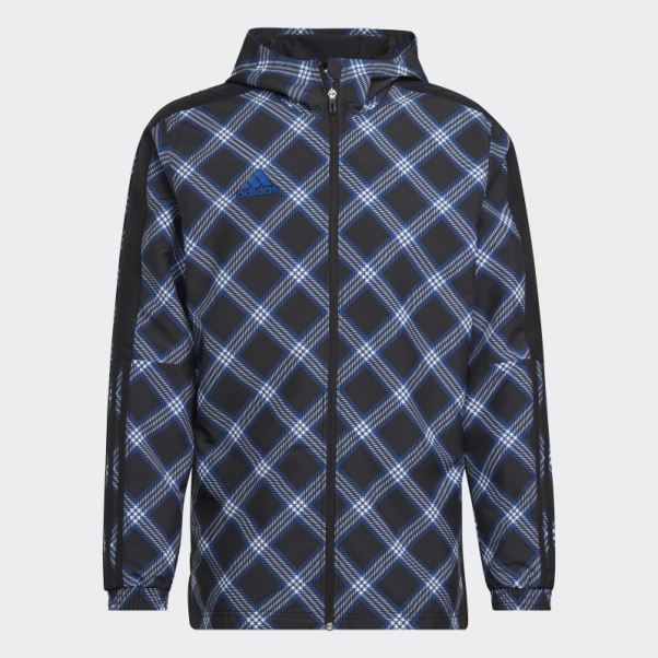Coupe-vent Adidas Tiro Hiver Bleu Royal