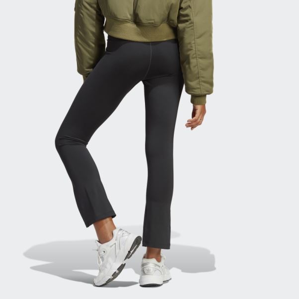 Adicolor Classics Legging Ourlet Ouvert Adidas Noir