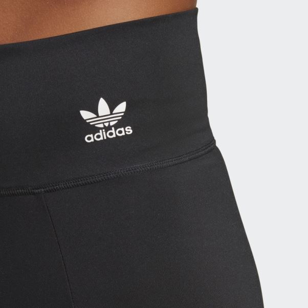 Adicolor Classics Legging Ourlet Ouvert Adidas Noir