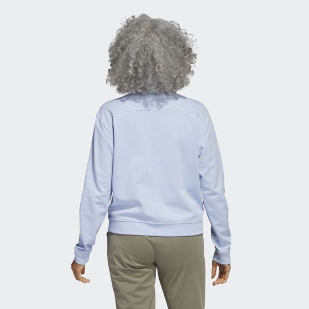 Go-to Golf Sweat Adidas Bleu Aube
